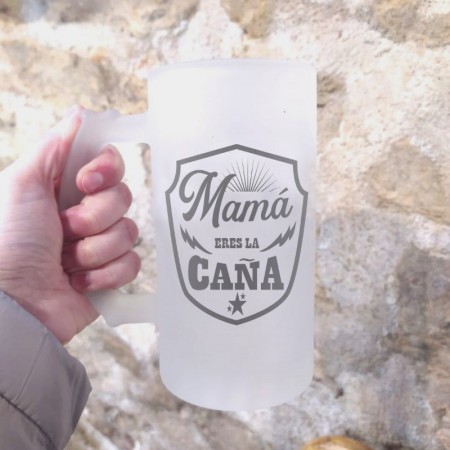 Jarra cervezera "MAMÁ ERES...