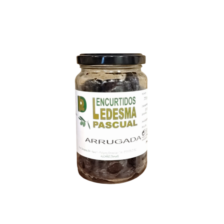 Aceitunas negras arrugadas...