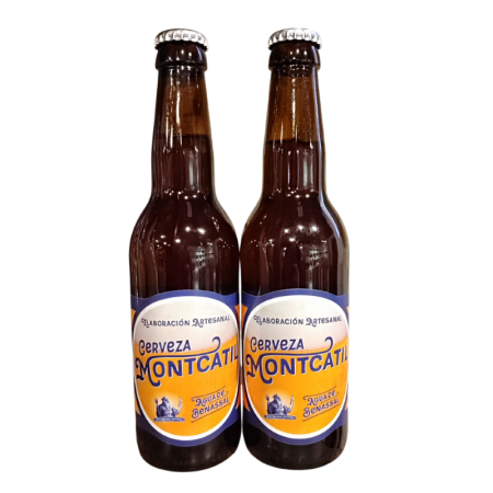 Cerveza Montcatil con AGUA...